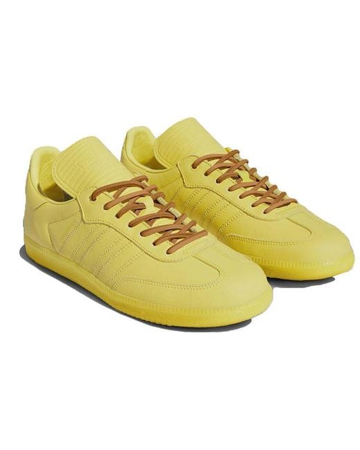 Adidas Yellow X Pharrell Humanrace Samba for men