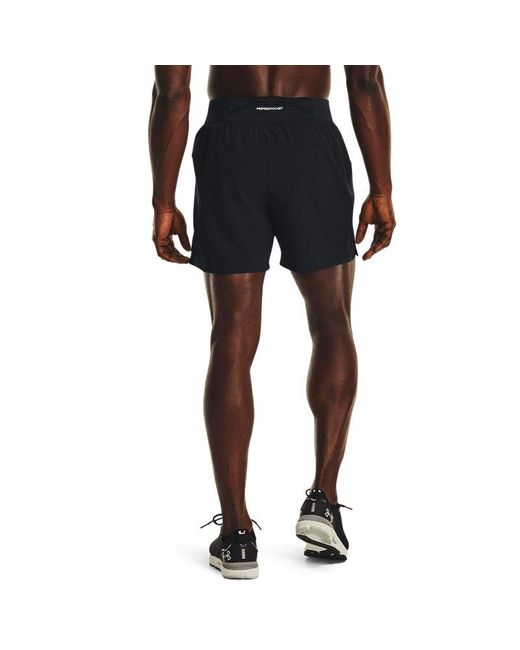 Under Armour Blue Launch Elite 5 Inch Shorts for men