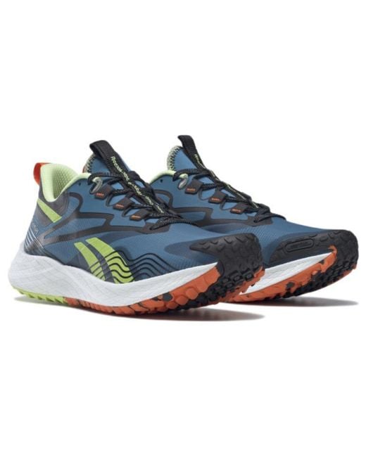 Reebok Blue Floatride Energy 4 Adventure 'Steely Neon' for men