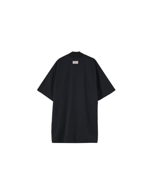 Nike Black X Fear Of God X Nba Crossover Solid Color Loose Short Sleeve Shirt for men