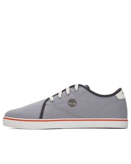 Timberland Gray Skate Park Leather Oxford 'Light' for men