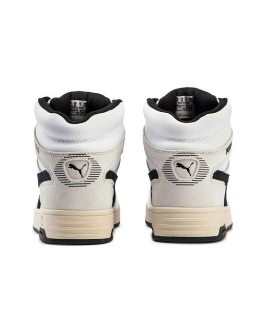PUMA White Slipstream Mid Heritage for men