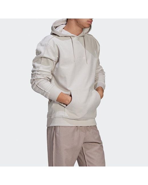 Adidas Gray Originals Loopback Hdy Solid Color Sports for men