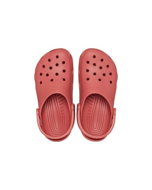 CROCSTM Red Classic Clogs 'Strawberry Wine'