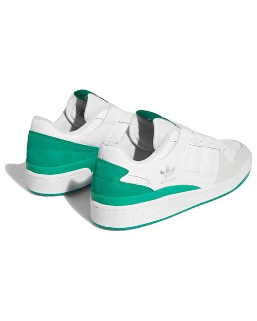 Adidas White Originals Forum Low Classic Shoes 'Court' for men