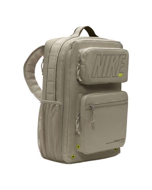 Nike Gray Utility Speed Graphic Training Backpack 'Rough'