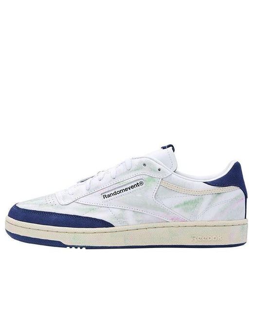 Reebok White X Randomevent Club C 85 Vintage for men
