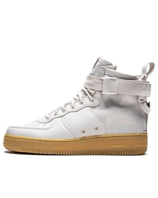 Nike White (Wmns) Sf Air Force 1 Mid 'Vast'