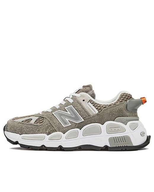 New Balance White Salehe Bembury X 574 Yurt 'Shark Skin' for men