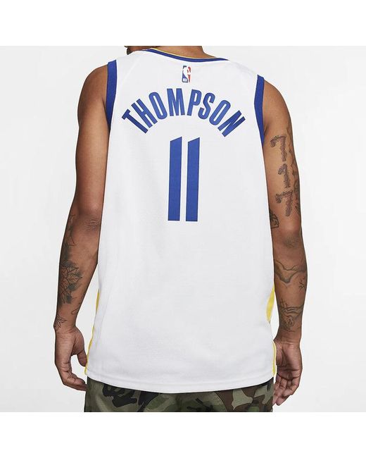 Nike Blue Golden State Warriors Association Edition Dri-Fit Nba Swingman Jersey for men