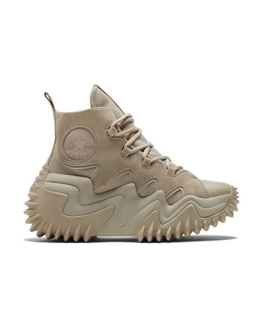 Converse Brown Run Star Motion Cx Platform Workwear High 'Beach Stone' for men