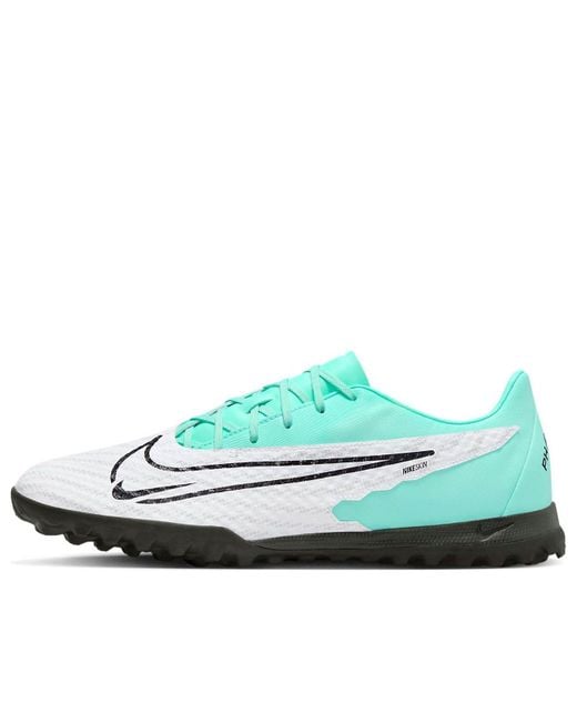 Nike Blue Phantom Gx Academy Turf Low-top Soccer Shoes for men