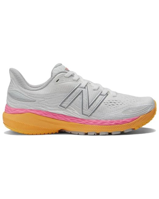 New Balance White Mens Fresh Foam X 860 V12 Running Shoe