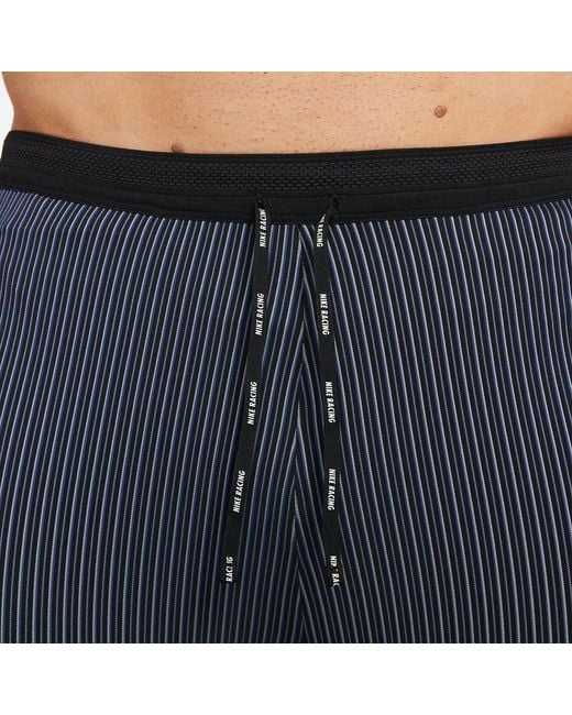 Nike Blue Dri-Fit Adv Aeroswift Running Tights Pants for men