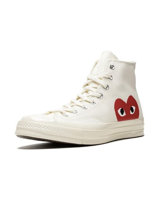 Converse White X Comme Des Garcons Chuck 70 Hi 'Milk' for men
