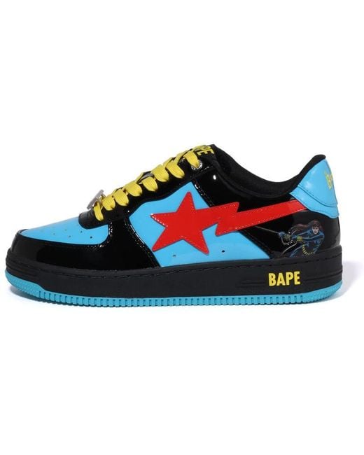 A Bathing Ape Blue X Marvel Comics Bape Sta Low 0Zxshm191907J-Bkk