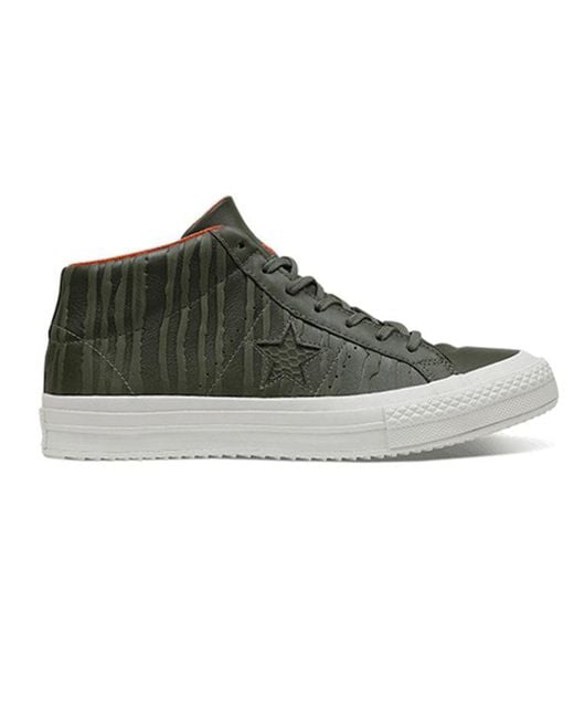Converse Brown One Star Mid Tops for men
