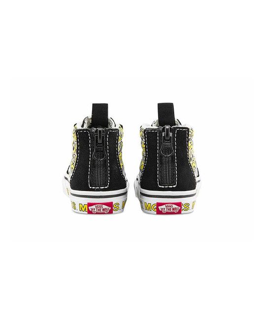 Vans Black Mooneyes X Sk8-Hi Zip for men
