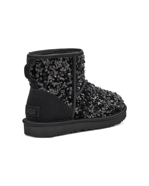 Ugg Black (Wmns) Classic Chunkey Sequin