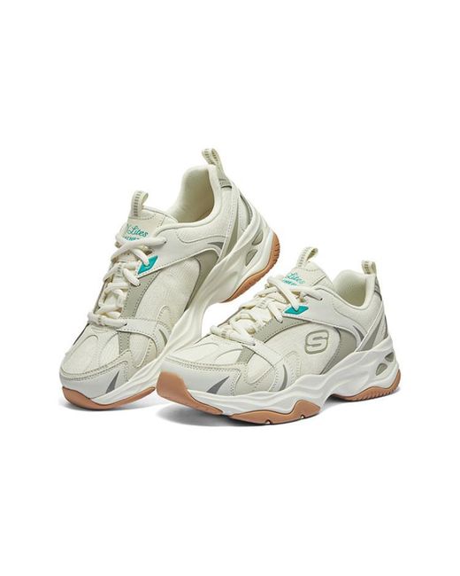 Skechers White (Wmns) D'Lites 4.0 Shoes