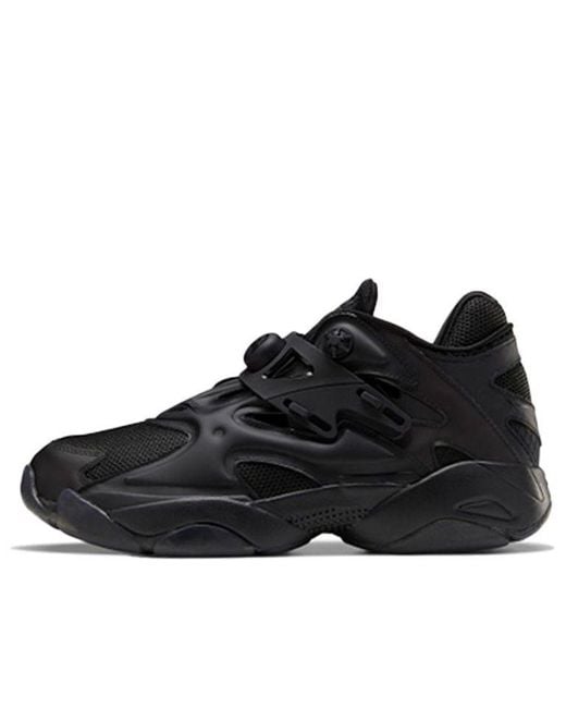 Reebok Black Pump Court 'Triple' for men