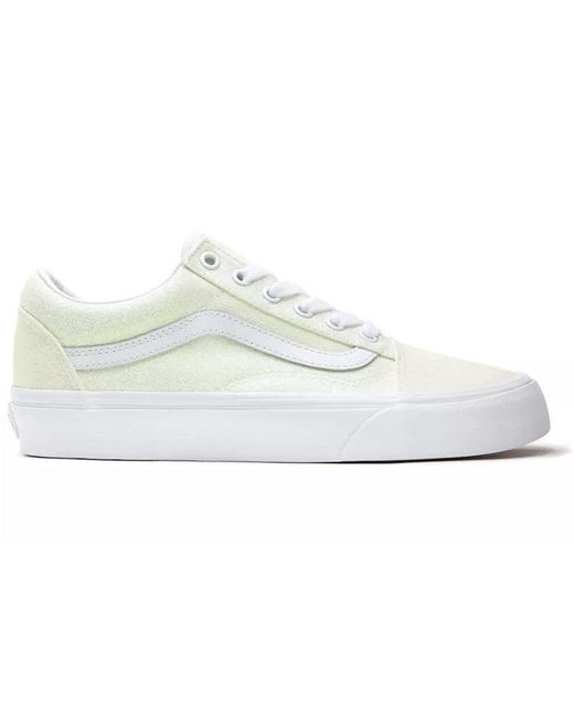 Vans White Old Skool 'Uv Glitter' for men