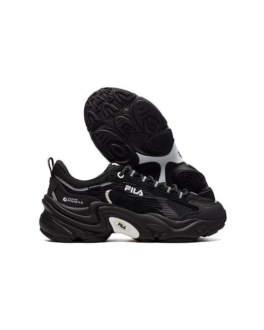 Fila Black (Wmns) Damping Wearable Platform Clunky Shoes