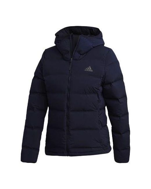 Adidas Blue (Wmns) Helionic Relaxed Fit Down