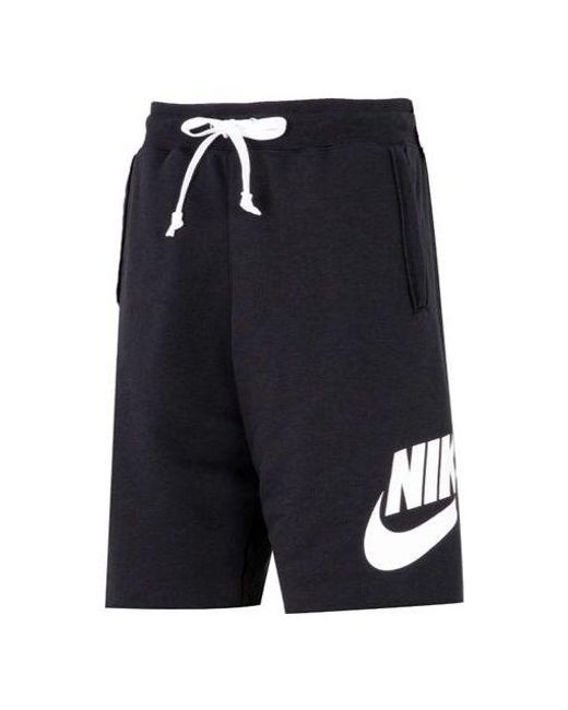 Nike Blue As Sportswear Spe Ft Alumni Short Logo for men