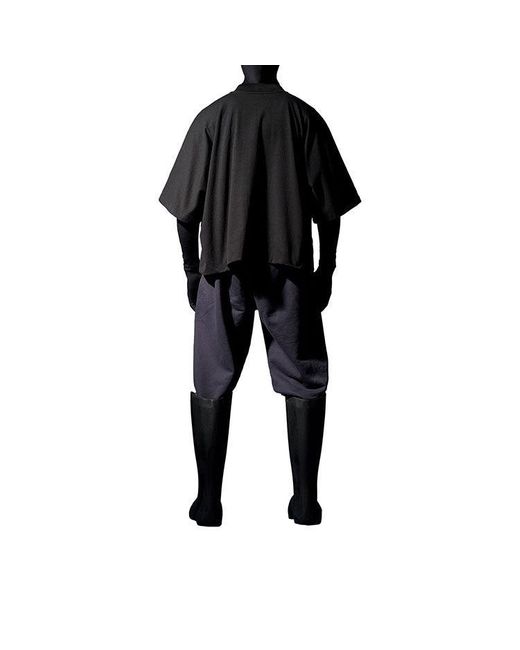 Yeezy Gap Gray Logo No Seam T-Shirt 'Dark' for men