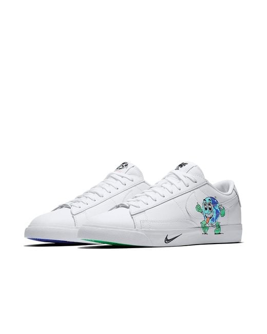 Nike Blue Steven Harrington X Blazer Low Flyleather Qs 'Earth Day' for men