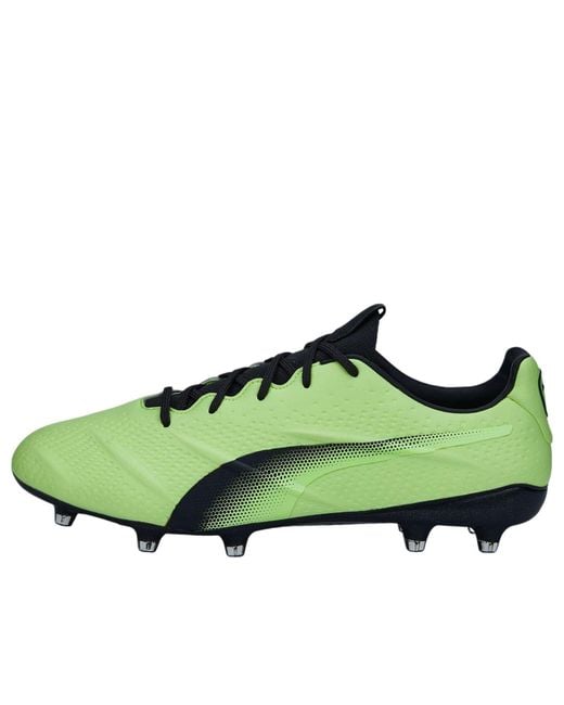PUMA Green King Platinum 21 Vegan Fg Ag 'Fizzy Light' for men