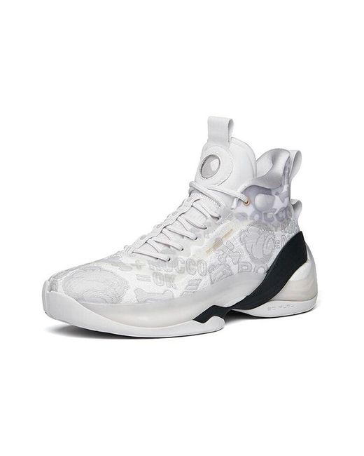 Anta White Kt7 Rocco Rocco Basketball Shoes for men