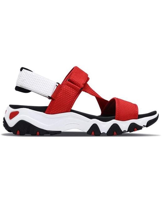 Skechers Red (Wmns) D'Lites 2.0 Sandals