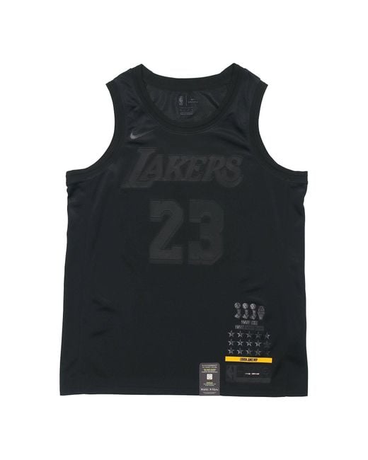 Nike Black Connected Jersey Nba Lakers Lebron James Mvp for men