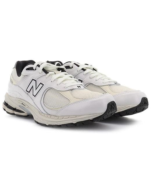 New Balance White 2002r for men