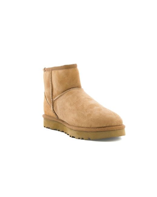 Ugg Brown Classic Mini Ii Stay Warm Fleece Lined