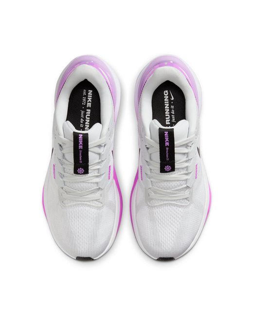 Nike Purple Structure 25 Road Running Shoes