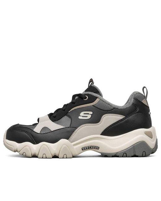 Skechers Black (Wmns) D Lites 2.0 Sports Shoes