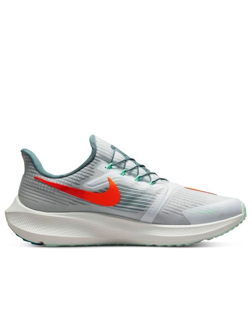 Nike Blue Air Zoom Pegasus 39 Flyease 'Pure Platinum Total' for men