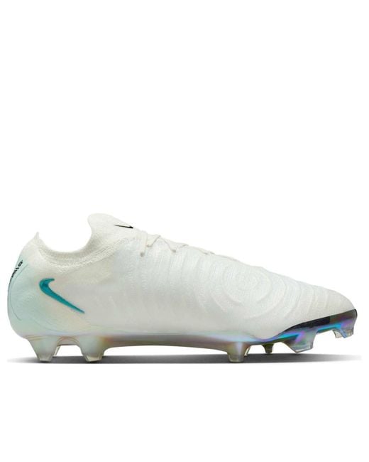 Nike Blue Phantom Gx 2 Elite Lv8 Fg Low-Top Soccer Cleats for men
