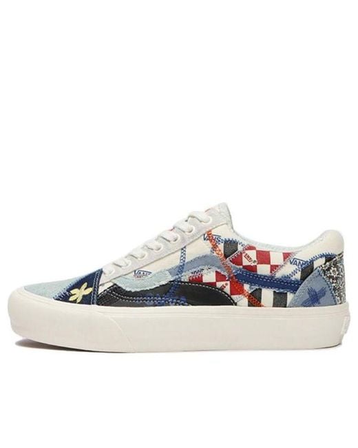 Vans Blue Old Skool Vr3 Lx 'Patchwork' for men