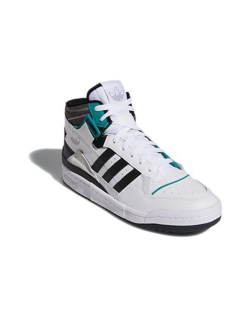 Adidas Blue Originals Forum Exhibit Mid