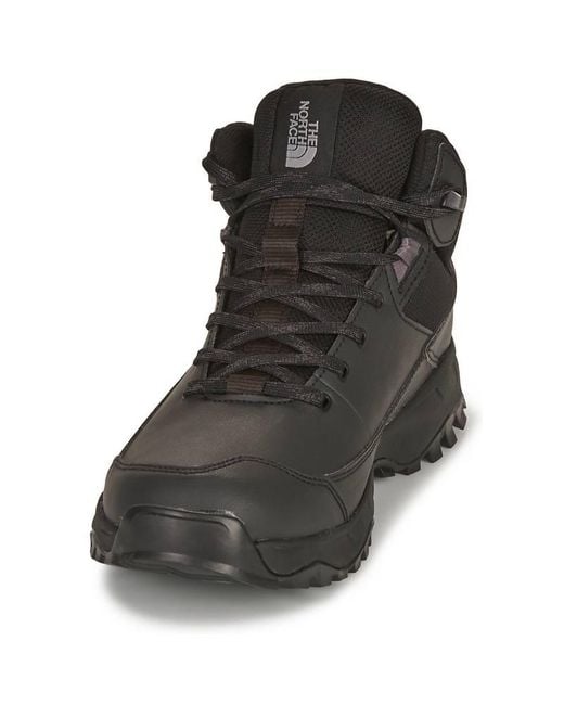 The North Face Black Storm Strike Iii Waterproof Hiking Shoes for men