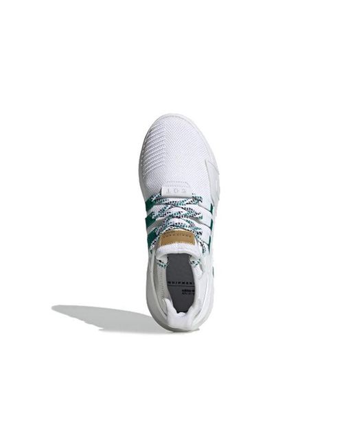 Adidas White Eqt Bask Adv Sub' for men
