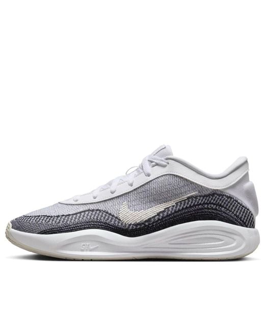 Nike Gray G.T. Hustle Academy Ep Light Bone' for men