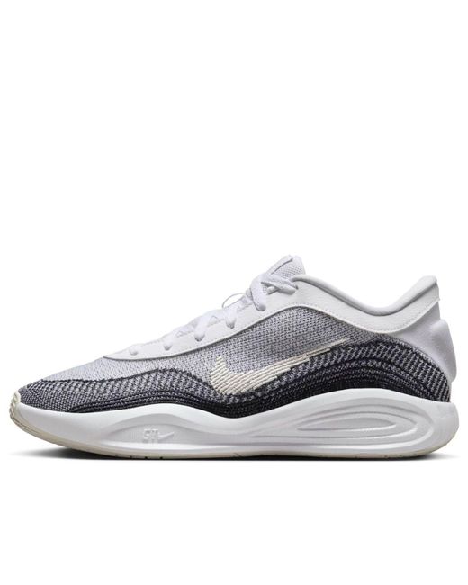 Nike Gray Air Zoom Gt Hustle Academy Ep Light Bone' Fj7808-100 for men