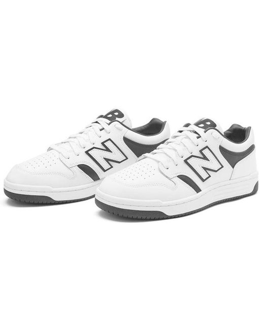 New Balance White 480 Low for men