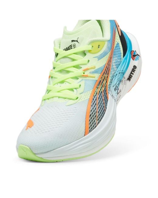 PUMA Blue Deviate Nitroâ 3 Marathon Series Running Shoes for men