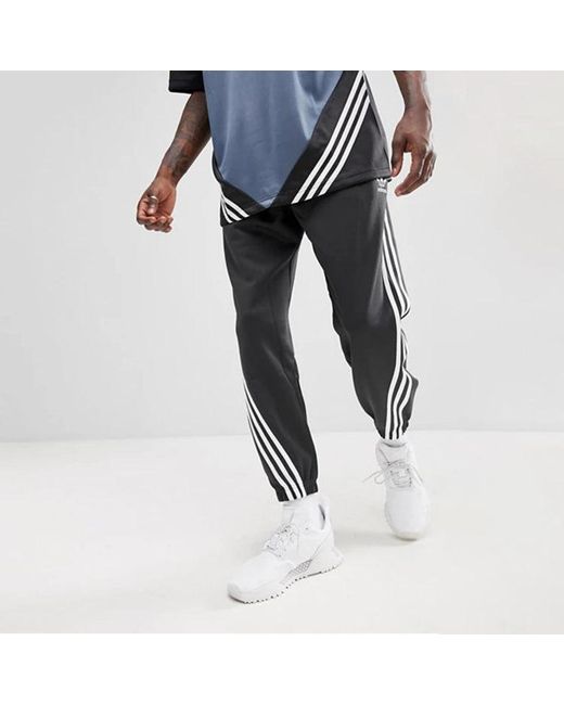 Adidas Black Originals Bundle Feet Running Sports Pants for men